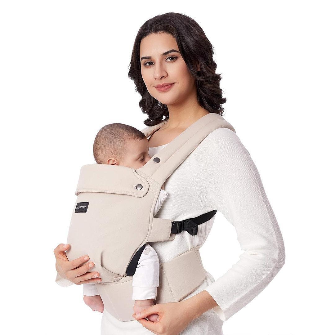 Momcozy Baby Carrier 3M+ - Cotton Khaki