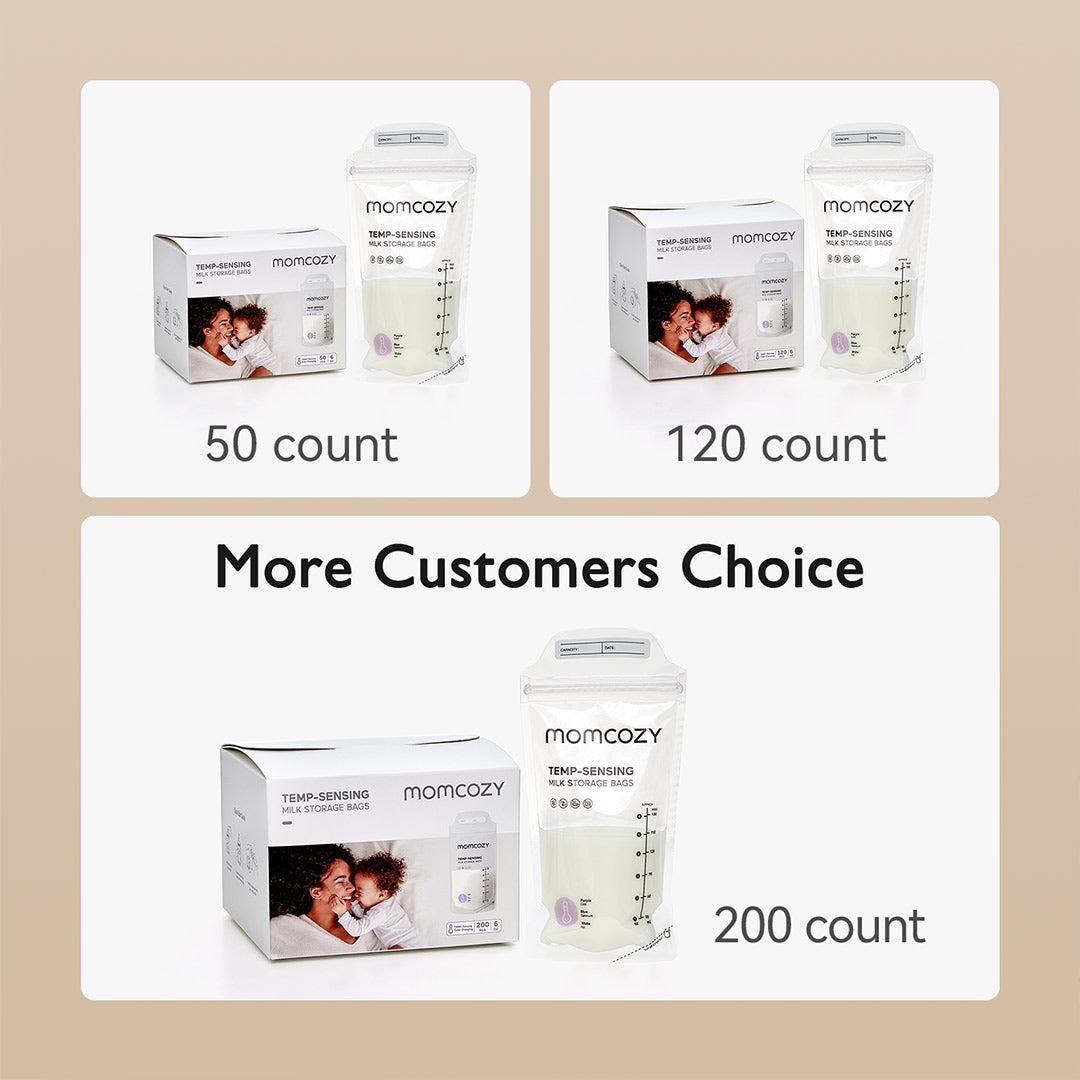 Momcozy Breastmilk Bag 50pcs