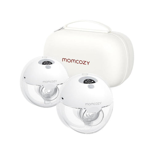 Momcozy Double M5 Wearable Electric Breast Pump - White
