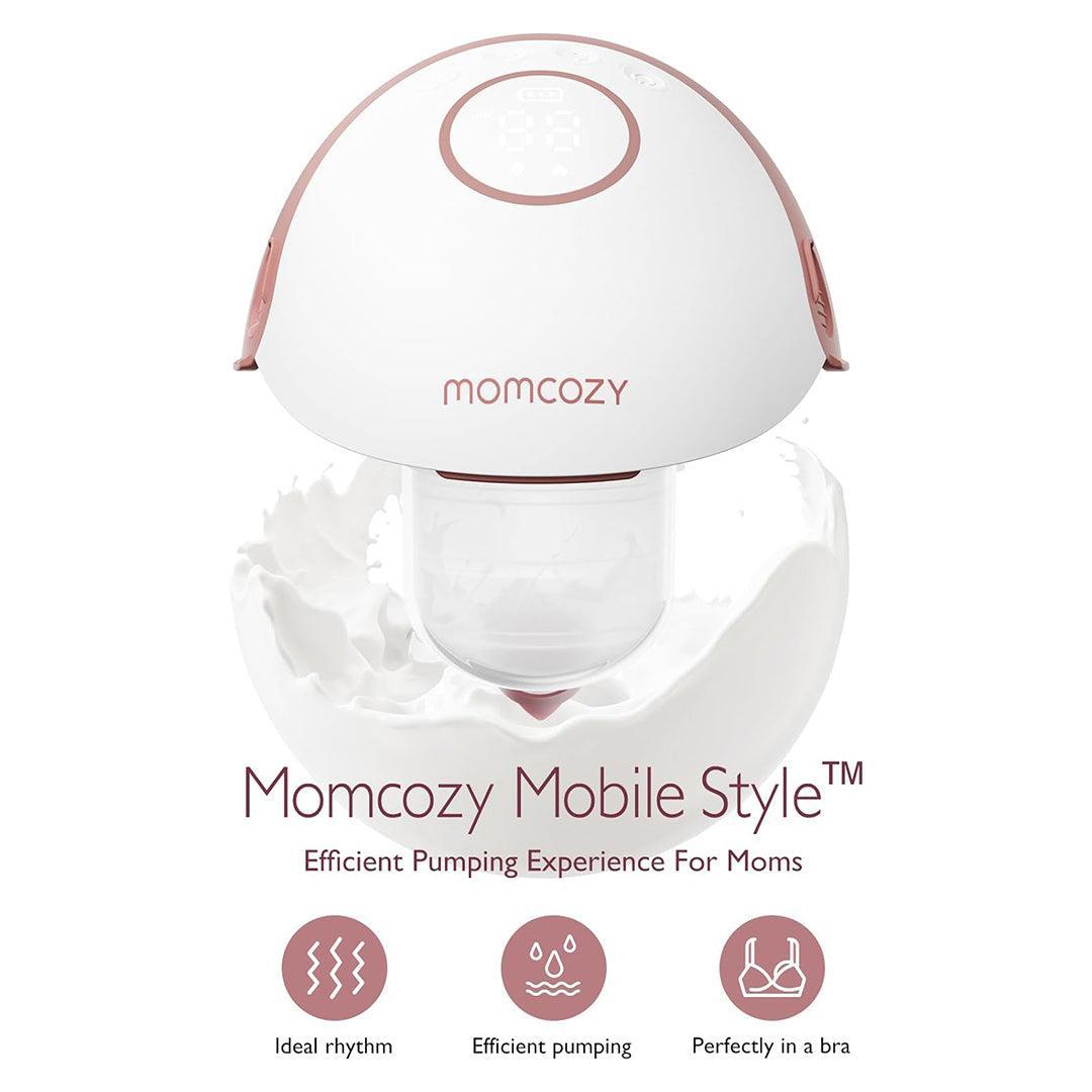 Momcozy M6 Single Breast Pump - White