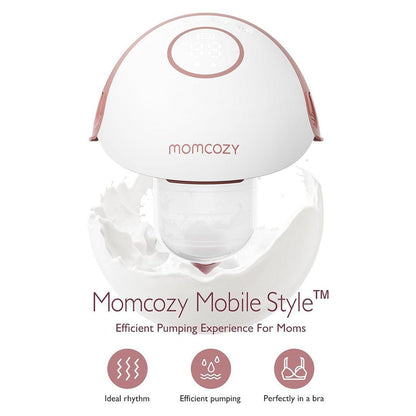 Momcozy M6 Single Breast Pump - White