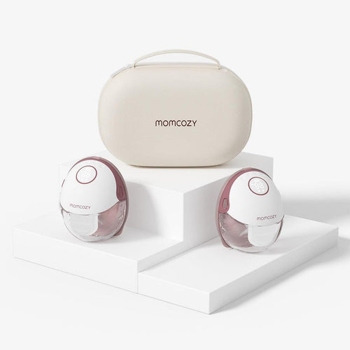Momcozy M6 Double Breast Pump - White