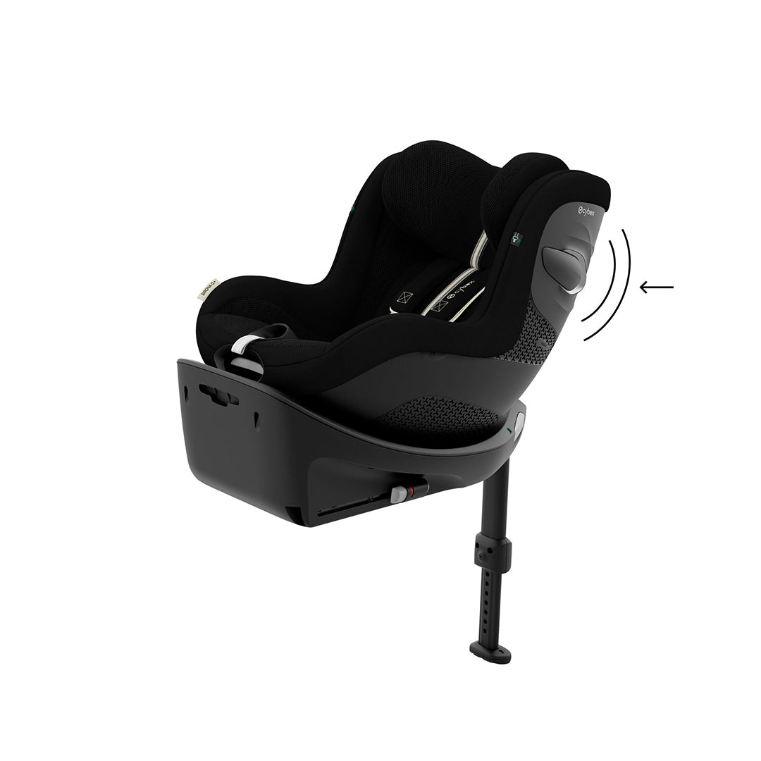 CYBEX Sirona G i-Size Plus Car Seat - Moon Black